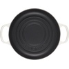 image:imageLe Creuset Enameled Cast Iron Round Bread Oven 95 inch LicoriceCrucibleWhite