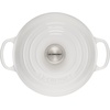 image:imageLe Creuset Enameled Cast Iron Round Bread Oven 95 inch LicoriceCrucibleWhite