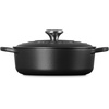 image:imageLe Creuset Enameled Cast Iron Round Wide Dutch Oven 35 qt NectarLicorice