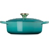 image:imageLe Creuset Enameled Cast Iron Round Wide Dutch Oven 35 qt NectarRiviera