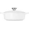 image:imageLe Creuset Enameled Cast Iron Round Wide Dutch Oven 35 qt NectarWhite