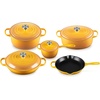 image:imageLe Creuset Enameled Cast Iron Signature Cookware Set 5 pc NectarNectarCrucible Knob