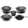 image:imageLe Creuset Enameled Cast Iron Signature Cookware Set 5 pc NectarOyster