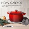 image:imageLe Creuset Enameled Cast Iron Signature Deep Round Oven 65 qt NectarArtichaut