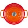 image:imageLe Creuset Enameled Cast Iron Signature Deep Round Oven 65 qt NectarFlame