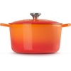 image:imageLe Creuset Enameled Cast Iron Signature Deep Round Oven 65 qt NectarFlame