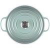 image:imageLe Creuset Enameled Cast Iron Signature Deep Round Oven 65 qt NectarSea Salt