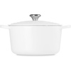image:imageLe Creuset Enameled Cast Iron Signature Deep Round Oven 65 qt NectarWhite
