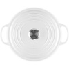 image:imageLe Creuset Enameled Cast Iron Signature Deep Round Oven 65 qt NectarWhite