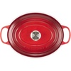 image:imageLe Creuset Enameled Cast Iron Signature Oval Dutch Oven 675 qt NectarCerise