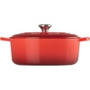 image:imageLe Creuset Enameled Cast Iron Signature Oval Dutch Oven 675 qt NectarCerise