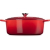 image:imageLe Creuset Enameled Cast Iron Signature Oval Dutch Oven 675 qt NectarCerise