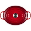 image:imageLe Creuset Enameled Cast Iron Signature Oval Dutch Oven 675 qt NectarCerise