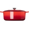 image:imageLe Creuset Enameled Cast Iron Signature Oval Dutch Oven 675 qt NectarCerise