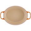 image:imageLe Creuset Enameled Cast Iron Signature Oval Dutch Oven 675 qt NectarFlame