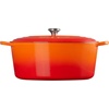 image:imageLe Creuset Enameled Cast Iron Signature Oval Dutch Oven 675 qt NectarFlame