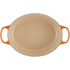 image:imageLe Creuset Enameled Cast Iron Signature Oval Dutch Oven 675 qt NectarFlame