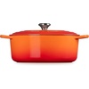 image:imageLe Creuset Enameled Cast Iron Signature Oval Dutch Oven 675 qt NectarFlame
