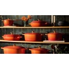 image:imageLe Creuset Enameled Cast Iron Signature Oval Dutch Oven 675 qt NectarFlamme Doree