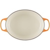 image:imageLe Creuset Enameled Cast Iron Signature Oval Dutch Oven 675 qt NectarFlamme Doree