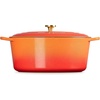 image:imageLe Creuset Enameled Cast Iron Signature Oval Dutch Oven 675 qt NectarFlamme Doree