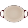 image:imageLe Creuset Enameled Cast Iron Signature Oval Dutch Oven 675 qt NectarGarnet