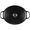 image:imageLe Creuset Enameled Cast Iron Signature Oval Dutch Oven 675 qt NectarLicorice