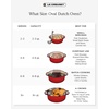 image:imageLe Creuset Enameled Cast Iron Signature Oval Dutch Oven 675 qt NectarLicorice