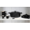 image:imageLe Creuset Enameled Cast Iron Signature Oval Dutch Oven 675 qt NectarLicorice