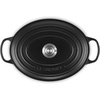 image:imageLe Creuset Enameled Cast Iron Signature Oval Dutch Oven 675 qt NectarLicoriceCrucible Knob