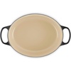 image:imageLe Creuset Enameled Cast Iron Signature Oval Dutch Oven 675 qt NectarLicoriceCrucible Knob