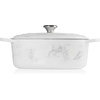 image:imageLe Creuset Enameled Cast Iron Signature Oval Dutch Oven 675 qt NectarMarble