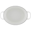 image:imageLe Creuset Enameled Cast Iron Signature Oval Dutch Oven 675 qt NectarMarble
