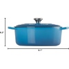 image:imageLe Creuset Enameled Cast Iron Signature Oval Dutch Oven 675 qt NectarMarseille
