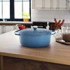 image:imageLe Creuset Enameled Cast Iron Signature Oval Dutch Oven 675 qt NectarMarseille
