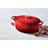 image:imageLe Creuset Enameled Cast Iron Signature Oval Dutch Oven 675 qt NectarMarseille