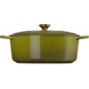image:imageLe Creuset Enameled Cast Iron Signature Oval Dutch Oven 675 qt NectarOlive