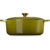 image:imageLe Creuset Enameled Cast Iron Signature Oval Dutch Oven 675 qt NectarOlive