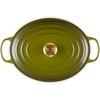 image:imageLe Creuset Enameled Cast Iron Signature Oval Dutch Oven 675 qt NectarOlive