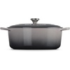 image:imageLe Creuset Enameled Cast Iron Signature Oval Dutch Oven 675 qt NectarOyster