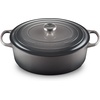 image:imageLe Creuset Enameled Cast Iron Signature Oval Dutch Oven 675 qt NectarOyster