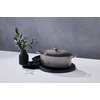 image:imageLe Creuset Enameled Cast Iron Signature Oval Dutch Oven 675 qt NectarOyster
