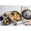 image:imageLe Creuset Enameled Cast Iron Signature Oval Dutch Oven 675 qt NectarOyster