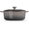 image:imageLe Creuset Enameled Cast Iron Signature Oval Dutch Oven 675 qt NectarOyster