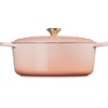 image:imageLe Creuset Enameled Cast Iron Signature Oval Dutch Oven 675 qt NectarPeche