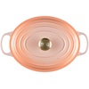 image:imageLe Creuset Enameled Cast Iron Signature Oval Dutch Oven 675 qt NectarPeche