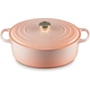 image:imageLe Creuset Enameled Cast Iron Signature Oval Dutch Oven 675 qt NectarPeche