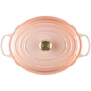 image:imageLe Creuset Enameled Cast Iron Signature Oval Dutch Oven 675 qt NectarPeche