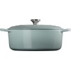 image:imageLe Creuset Enameled Cast Iron Signature Oval Dutch Oven 675 qt NectarSea Salt