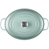image:imageLe Creuset Enameled Cast Iron Signature Oval Dutch Oven 675 qt NectarSea Salt
